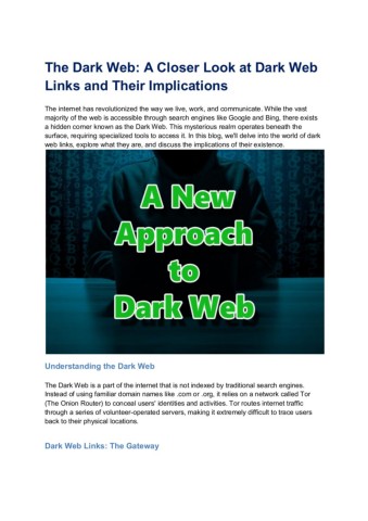 dark web links 2026